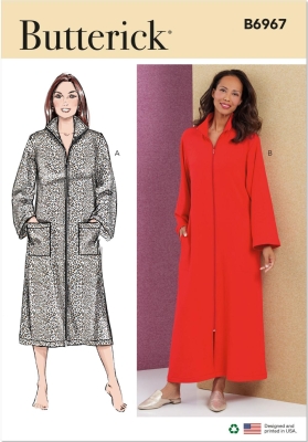 Kaftan Schnittmuster für Damen Butterick 6967 mit Nähanleitung