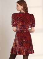 Schnittmuster romantisches Damenkleid mit Puffärmeln Simplicity 9642 Gr. 30-46