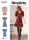 Hülle Schnittmuster Simplicity 9642 Samtkleid