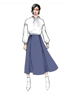 sewing-pattern-skirt-schnittmuster-berlin-vivien-with-sew...