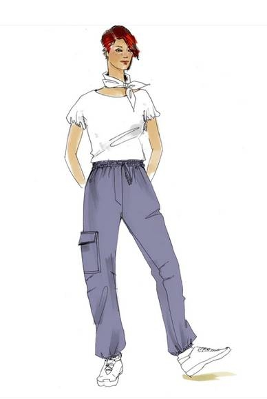 trousers sewing pattern for women schnittmuster-berlin winona sewing instructions