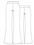 comfortable trousers paper sewing pattern...