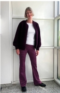 Schnittmuster bequeme Damenhose Zora, Schlupfhose mit Schlag Schnittmuster Berlin Gr. 34-50