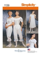 Sewing pattern Misses Civil War-era lingerie Simplicity 1139