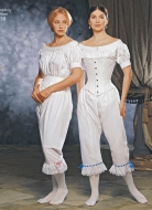 Sewing pattern Misses Civil War-era lingerie Simplicity 1139