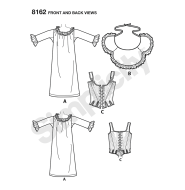 Sewing pattern Lingerie set with underbust corset...