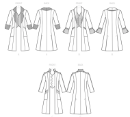 Sewing pattern Mens costume coat, cosplay coat Simplicity...