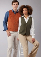 waistcoats for women sewing pattern mcCalls 8442 easy to sew