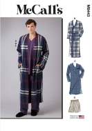 mens-pajamas sewing pattern for men mcCalls 8443 sewing...