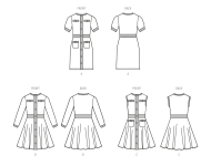 sewing-pattern-girls-dress-mccalls-8445-with-sewing-instr...