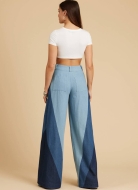 Schnittmuster stylische Palazzohose mit Absteppungen 8408 Gr. 32-50 |  McCalls