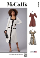 dress sewing pattern for women mcCalls 8434 sewing...