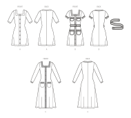 sewing-pattern-dress-mccalls-8434-with-sewing-instructions