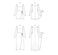 sweet dresses paper sewing pattern mcCalls 8436 diy...
