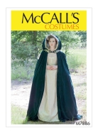 Sewing pattern Hooded cape McCalls 7886