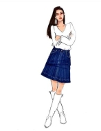 skirts for women sewing pattern schnittmuster-berlin Zeynep average to sew