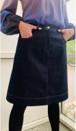 Sewing pattern Misses skirt, denim skirt Schnittmuster Berlin Zeynep