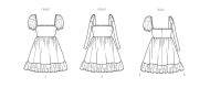 sewing-pattern-dress-knowme-2039-with-sewing-instructions