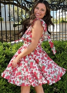 Schnittmuster kurzes Damenkleid, Sommerkleid knowME 2039 Gr. 32-50