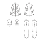 sewing-pattern-combination-knowme-2051-with-sewing-instru...