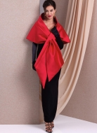 Schnittmuster festliches Damencapelet Tom und Linda Platt Vogue 1991 Gr. 34-44