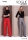 Hose Schnittmuster für Damen Vogue 1988 mit Nähanleitung