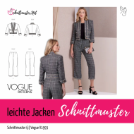 Kombination Schnittmuster für Damen Vogue 1993 mit...