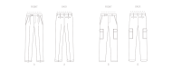 Vogue 1996 Sewing pattern Mens pants