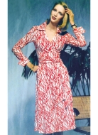 Schnittmuster elegantes Wickelkleid von Diane von...