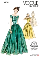dresses for women sewing pattern vogue 2001 average to sew