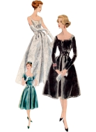 Vogue 2003 Sewing pattern Vintage dress from the 1950s