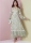 Schnittmuster romantisches Stufenkleid Vogue 2004 Gr. 34-52