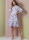 Schnittmuster romantisches Stufenkleid Vogue 2004 Gr. 34-52