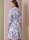 Schnittmuster romantisches Stufenkleid Vogue 2004 Gr. 34-52