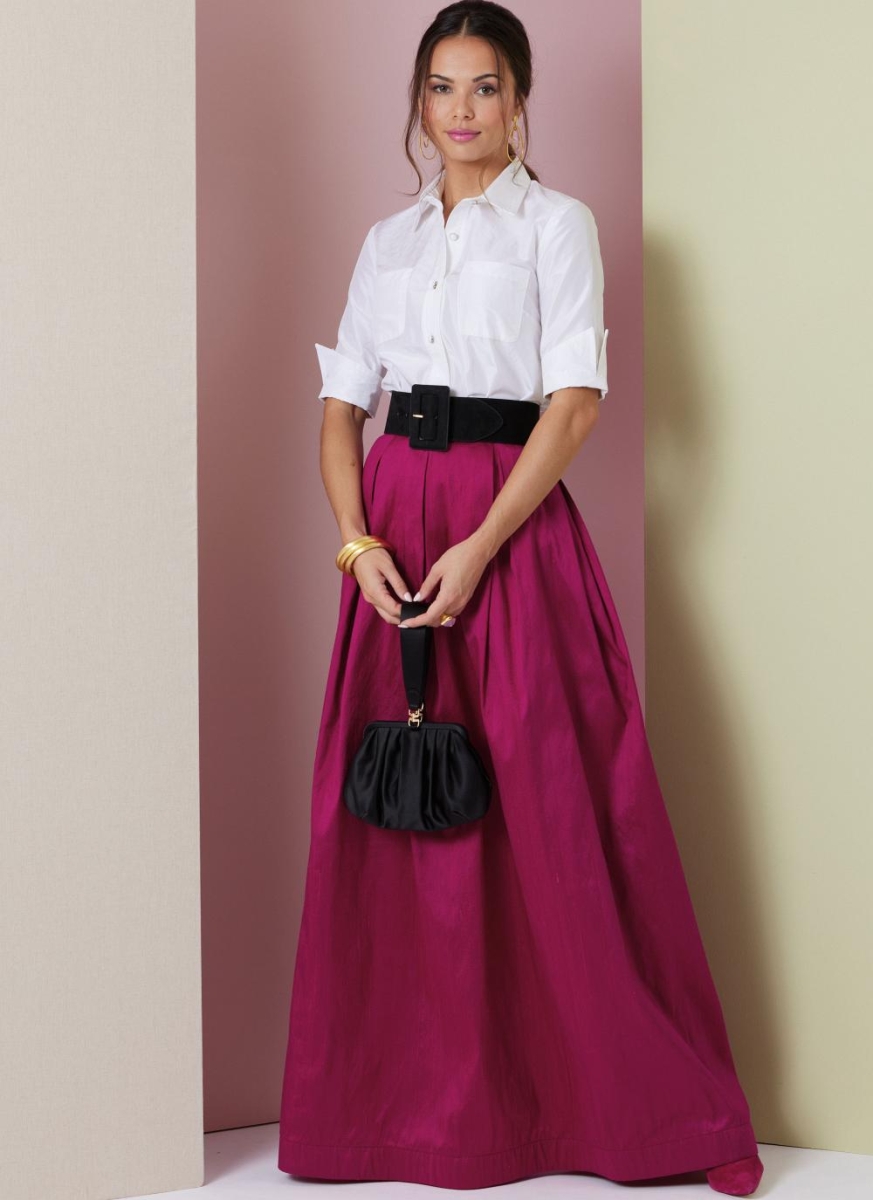Kombination Schnittmuster für Damen Vogue 2007 mit Nähanleitung