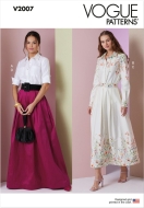 Kombis Schnittmuster Vogue 2007 mittel zu nähen