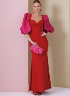 Vogue 2009 Sewing pattern Evening gown by Badgley Mischka