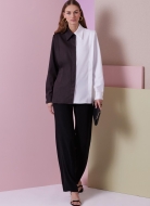 Schnittmuster klassische Damenbluse Vogue 2012 Gr. 32-50