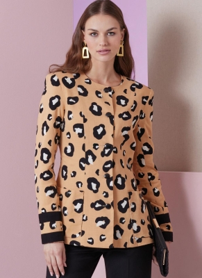 Jacke Schnittmuster für Damen Vogue 2015 mit Nähanleitung