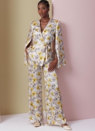 Sewing pattern Loungewear set Vogue 2020