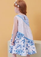 Sewing pattern Tiered dress for girls Butterick 6988