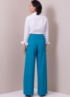 Schnittmuster weite Designerhose, Culotte Palmer/Pletsch Butterick 6973 Gr. 34-52