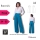 Hose Schnittmuster für Damen Butterick 6973 mit Nähanleitung
