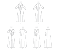 sewing-pattern-dress-butterick-6974-with-sewing-instructions