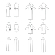 sewing-pattern-combination-butterick-6976-with-sewing-ins...