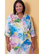 Blusen Schnittmuster Butterick 6980 einfach zu nähen
