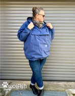 Schnittmuster fadenkäfer sportlichen Windbreaker, Unisex Windpulli Gr. 2XS-5XL