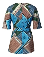 Sewing pattern Tunic shirt with V-neck Burda 5776