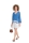 Sewing pattern Tunic shirt with V-neck Burda 5776