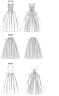 sewing pattern Vogue 8729 Kleid